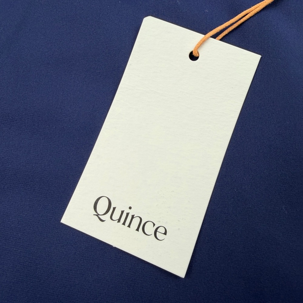 Quince Mens Stretch Chino Pants Navy Blue Performance Trousers 34x34 NWT - Picture 5 of 8